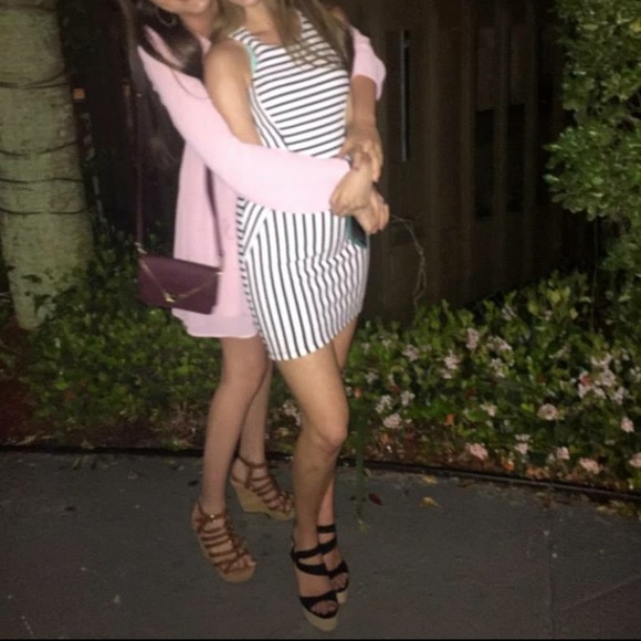 black and white striped fab’rik dress - Picture 2 of 2